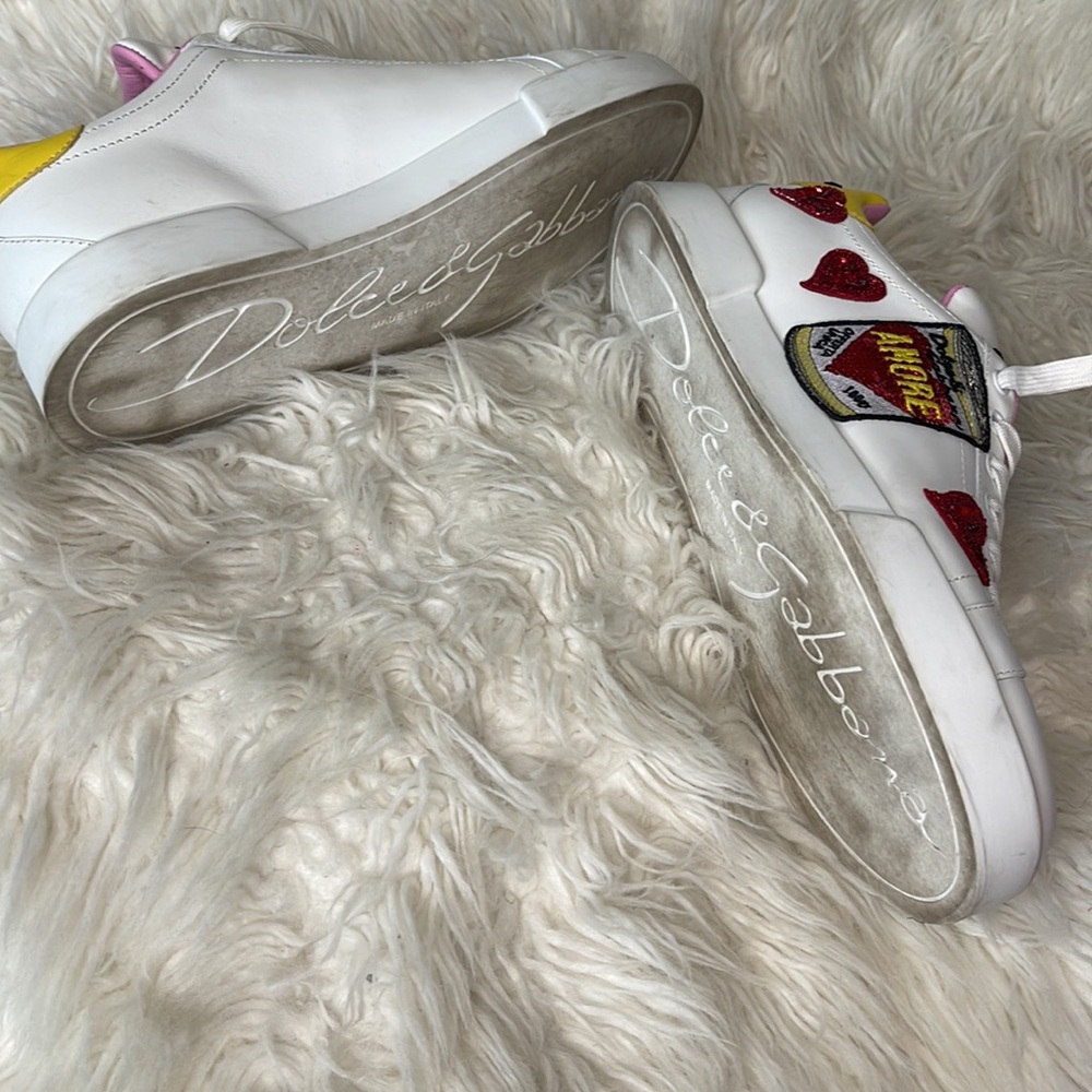 Dolce Gabbana Queen of Heart sneakers. - Picture 7 of 7